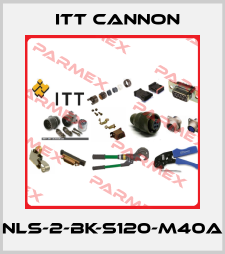 NLS-2-BK-S120-M40A Itt Cannon
