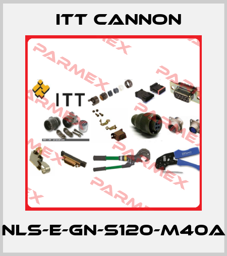 NLS-E-GN-S120-M40A Itt Cannon