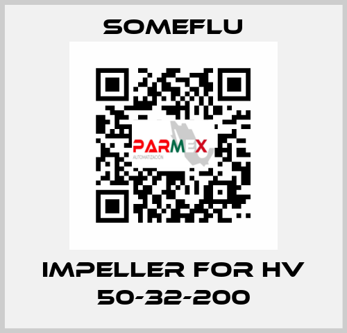 IMPELLER for HV 50-32-200 SOMEFLU