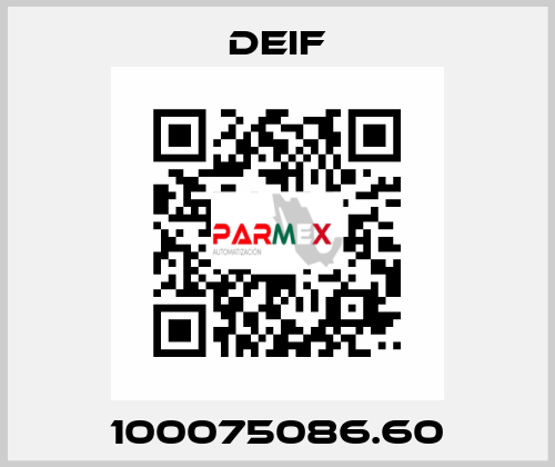 100075086.60 Deif