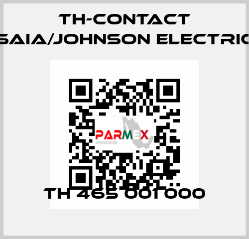 TH 465 001 000 TH-Contact (Saia/Johnson Electric)