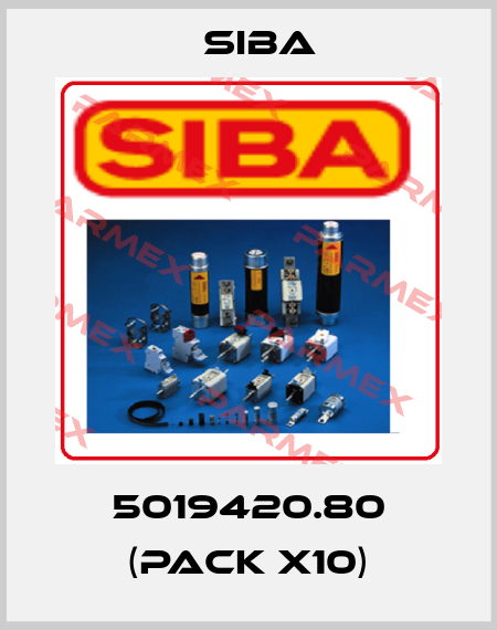 5019420.80 (pack x10) Siba