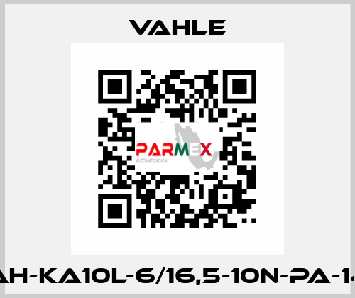 AH-KA10L-6/16,5-10N-PA-14 Vahle