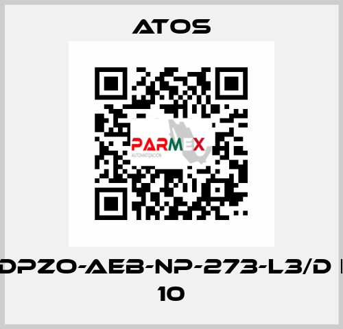 DPZO-AEB-NP-273-L3/D I 10 Atos