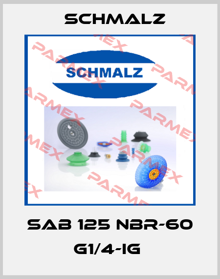 SAB 125 NBR-60 G1/4-IG  Schmalz