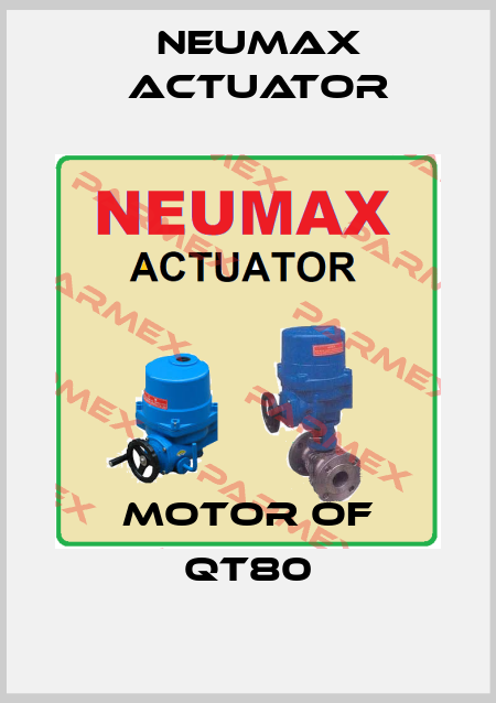 Motor of QT80 Neumax Actuator