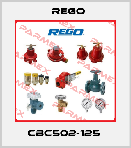 CBC502-125  Rego