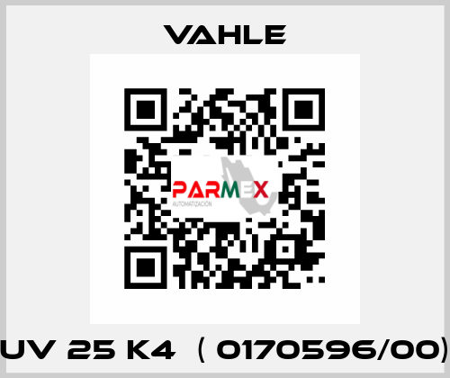 UV 25 K4  ( 0170596/00) Vahle