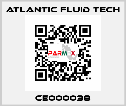 CE000038 Atlantic Fluid Tech