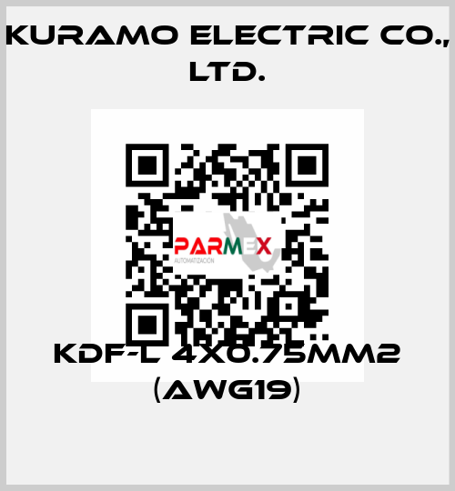 KDF-L 4X0.75MM2 (AWG19) Kuramo Electric Co., LTD.