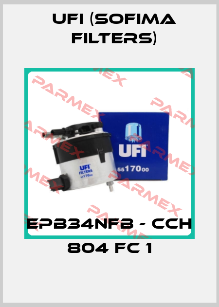 EPB34NFB - CCH 804 FC 1 Ufi (SOFIMA FILTERS)