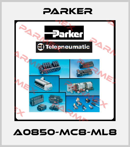 A0850-MC8-ML8 Parker