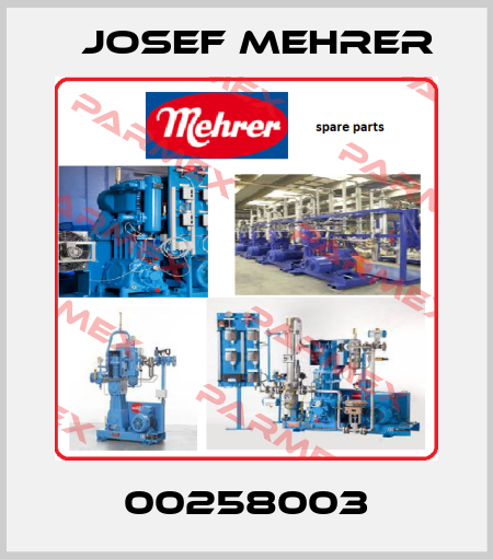 00258003 Josef Mehrer