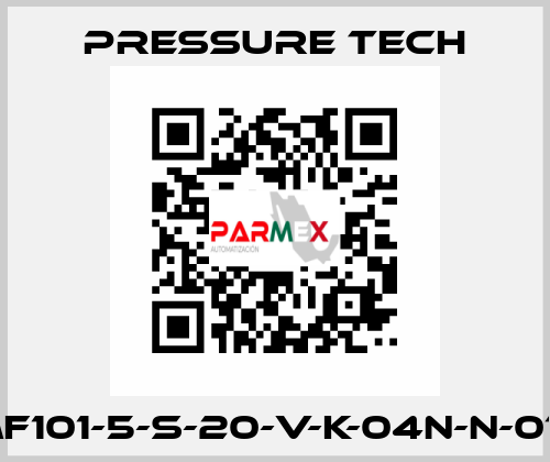 MF101-5-S-20-V-K-04N-N-015 Pressure Tech