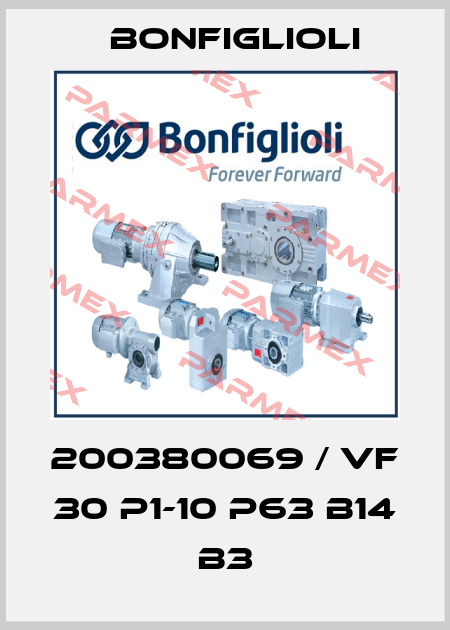 200380069 / VF 30 P1-10 P63 B14 B3 Bonfiglioli