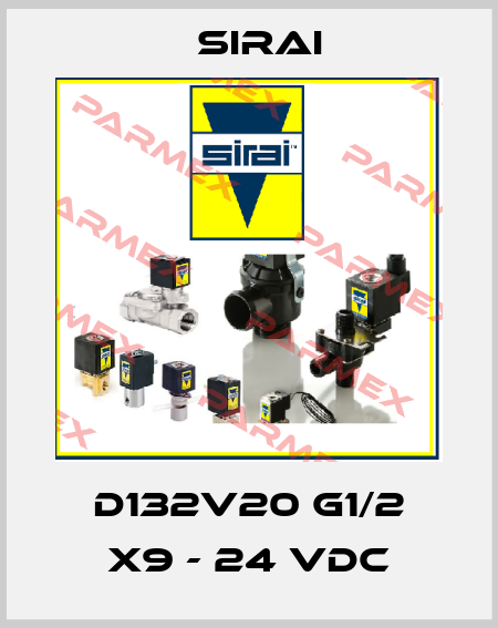 D132V20 G1/2 x9 - 24 VDC Sirai