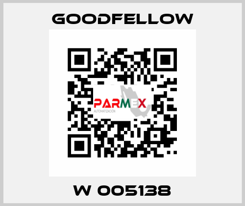 W 005138 Goodfellow