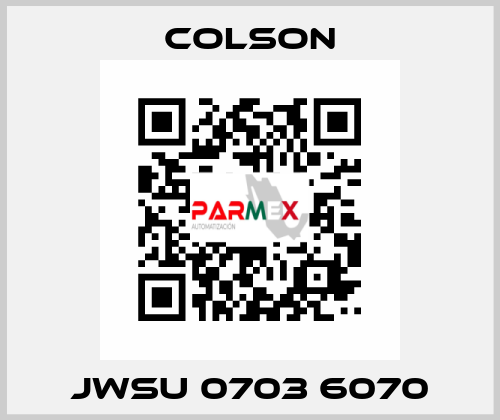 JWSU 0703 6070 Colson