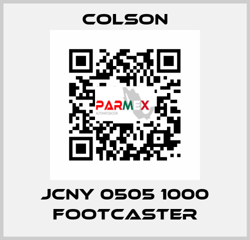 JCNY 0505 1000 FOOTCASTER Colson