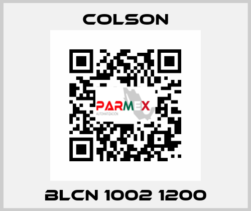 BLCN 1002 1200 Colson