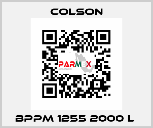 BPPM 1255 2000 L  Colson