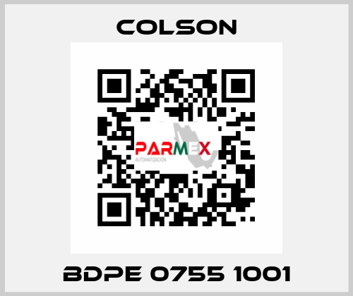 BDPE 0755 1001 Colson