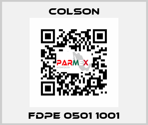 FDPE 0501 1001 Colson