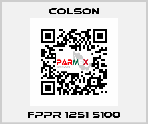 FPPR 1251 5100 Colson