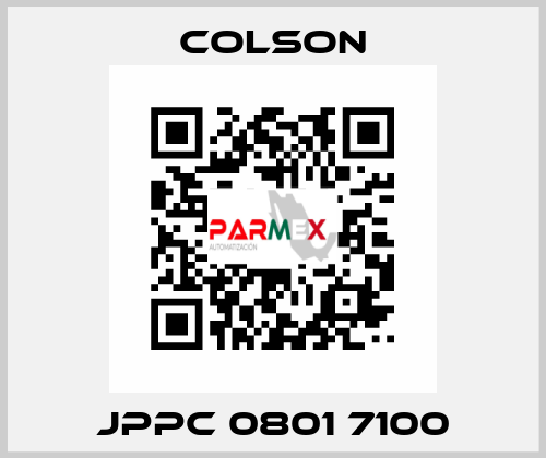 JPPC 0801 7100 Colson