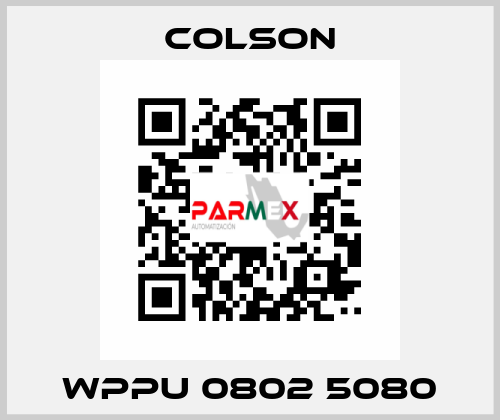 WPPU 0802 5080 Colson