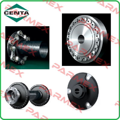 CENTAFLEX - X + 4 x Schraube ISO4762 8x20 8.8 IP Centa