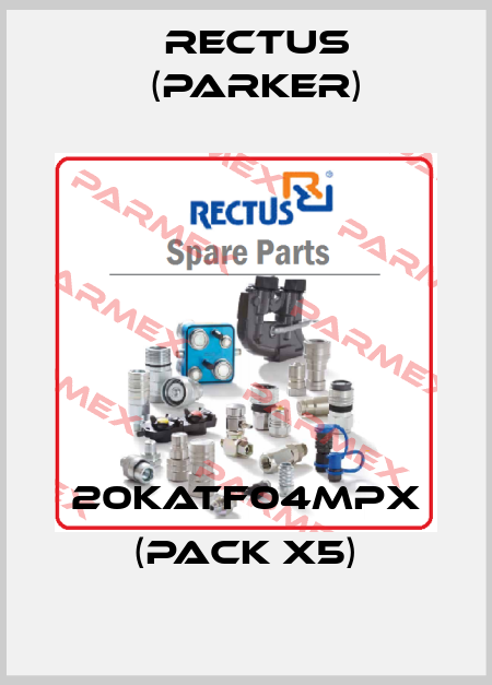 20KATF04MPX (pack x5) Rectus (Parker)