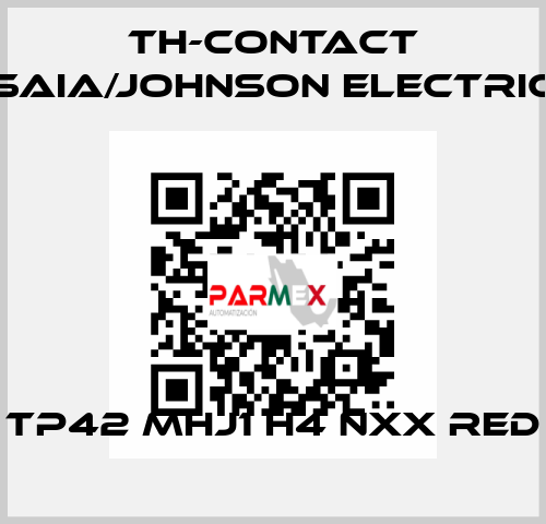 TP42 MHJ1 H4 NXX RED TH-Contact (Saia/Johnson Electric)