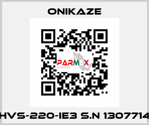 HVS-220-IE3 S.N 1307714 Onikaze