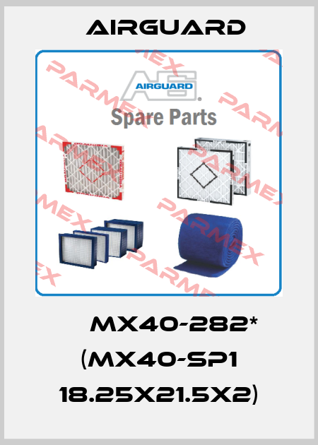  	  MX40-282* (MX40-SP1 18.25X21.5X2) Airguard