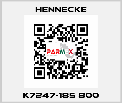 K7247-185 800 Hennecke