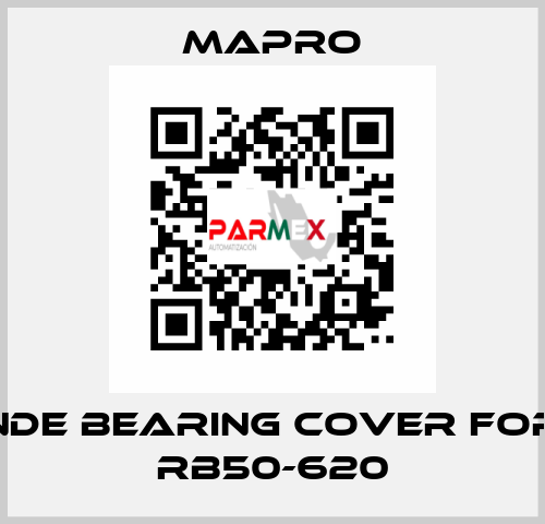 NDE bearing cover for RB50-620 Mapro