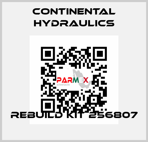 rebuild kit 256807 Continental Hydraulics