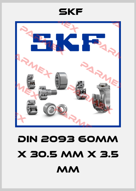 Din 2093 60mm X 30.5 mm X 3.5 mm Skf