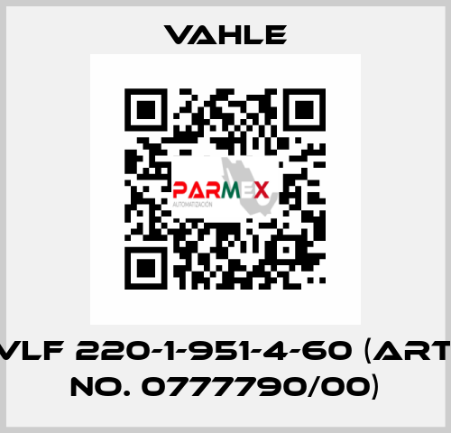 VLF 220-1-951-4-60 (Art. No. 0777790/00) Vahle