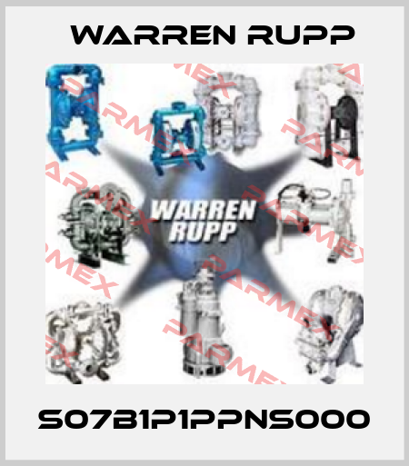 S07B1P1PPNS000 Warren Rupp