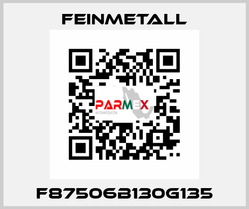 F87506B130G135 FEINMETALL