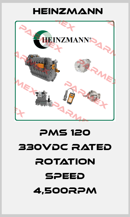 PMS 120 330VDC Rated rotation speed 4,500rpm Heinzmann