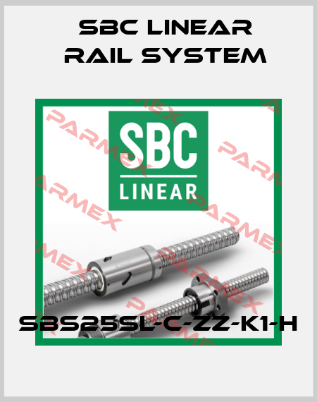 SBS25SL-C-ZZ-K1-H SBC Linear Rail System