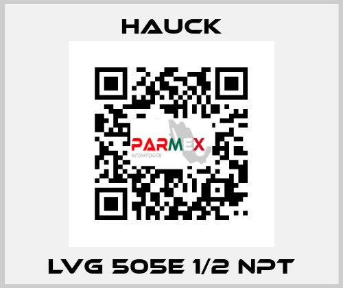LVG 505E 1/2 NPT HAUCK