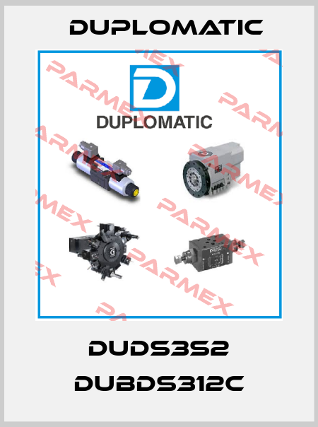 DUDS3S2 DUBDS312C Duplomatic