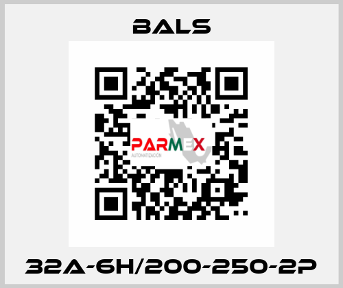 32A-6h/200-250-2P Bals