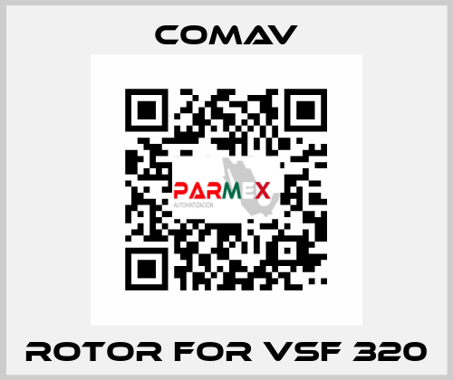 Rotor for VSF 320 Comav