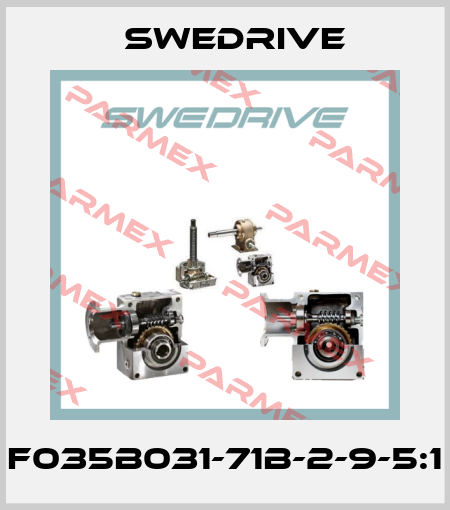 F035B031-71B-2-9-5:1 Swedrive