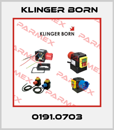 0191.0703 Klinger Born
